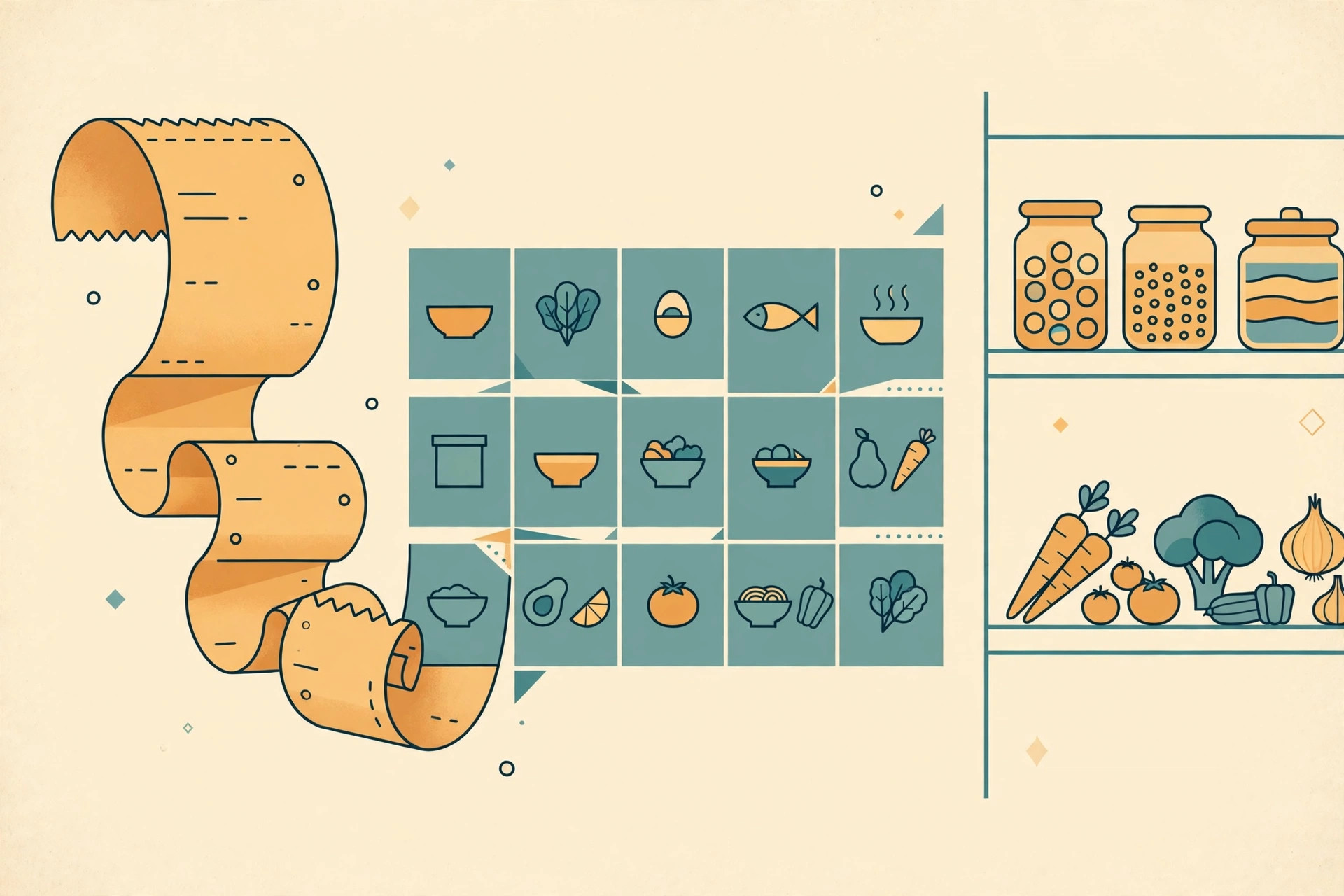 A photo of a grocery receipt now keeps the pantry — and the meal plan — up to date