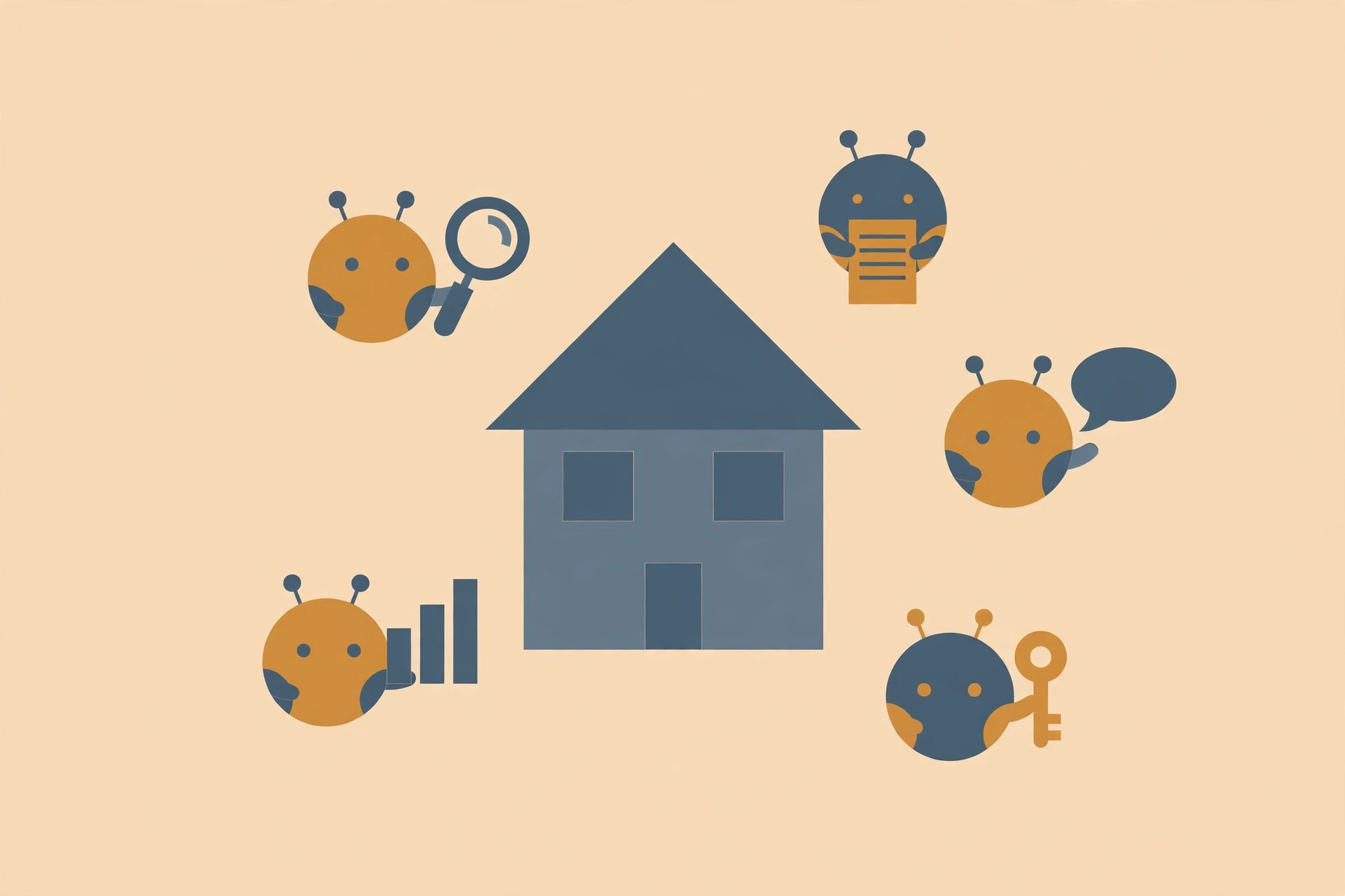 5 AI agents working while he sleeps: a realtor's playbook